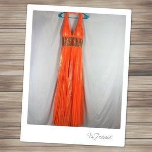 Aspeed Halter Prom/Formal Dress with Shawl